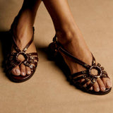 Artisanal terra sandals