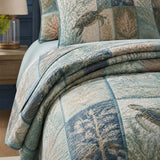 Sea Turtle Quilted 3-Piece Bedding Set