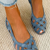 Braided summer sandals