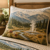 Yellowstone Wilderness Quilted 3-Piece Bedding Set