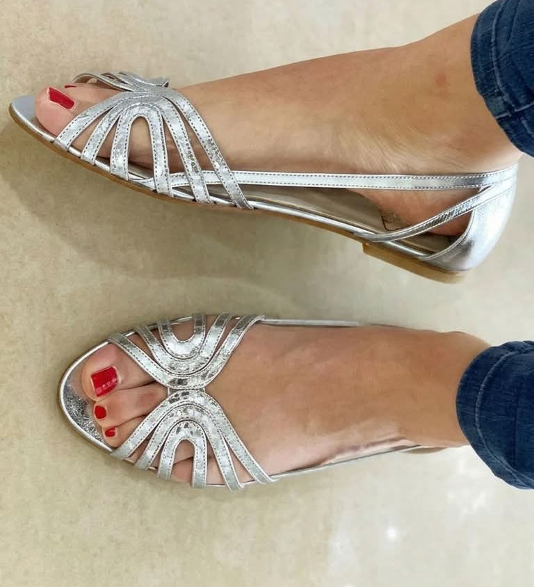 Gold Summer Sandals