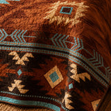 H.PAI Southwestern Aztec Quilted 3-Piece Bedding Set