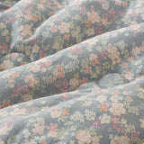Botanical Floral 100% Cotton 4-Piece Summer Bedding Set