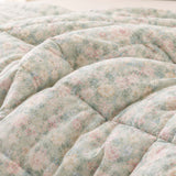 Botanical Floral 100% Cotton 4-Piece Summer Bedding Set