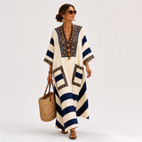 Ethnic Burgundy Caftan