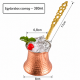 Hand Hammered Copper Coffee Maker