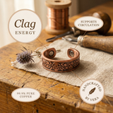 Clag Copper Ring