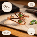 Opal Copper Bracelet