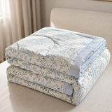 Botanical Floral 100% Cotton 4-Piece Summer Bedding Set