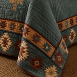 H.PAI Desert Aztec Star Quilted 3-Piece Bedding Set