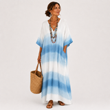 Blue Gradient Kaftan