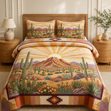 Sonoran Desert Quilted 3-Piece Bedding Set