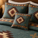 H.PAI Desert Aztec Star Quilted 3-Piece Bedding Set