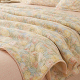 Botanical Floral 100% Cotton 4-Piece Summer Bedding Set