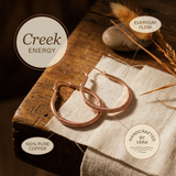 Creek Copper Earrings