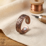 PETAL COPPER RING