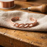 SEAM COPPER BRACELET