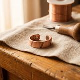 HEARTH COPPER RING
