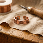CHAR COPPER RING