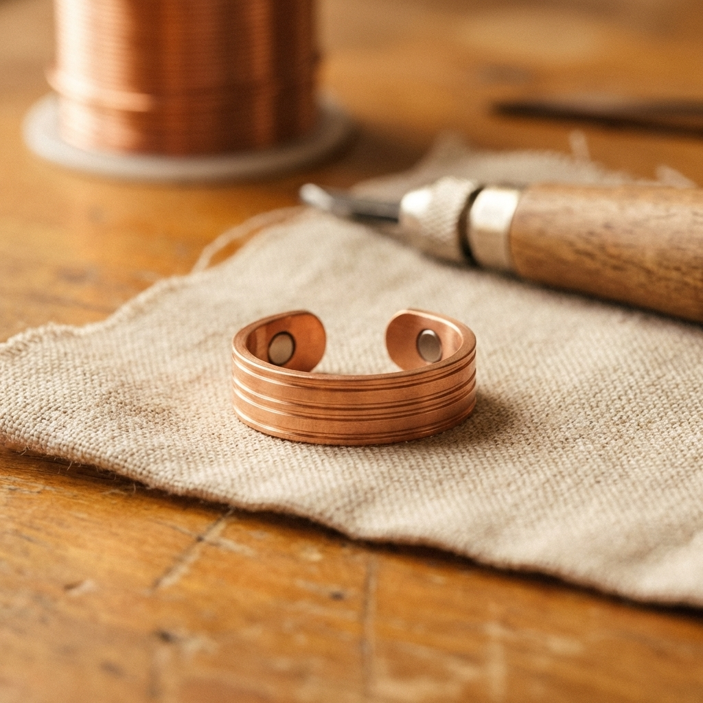 BAND COPPER RING