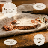 Furrow Copper Bracelet