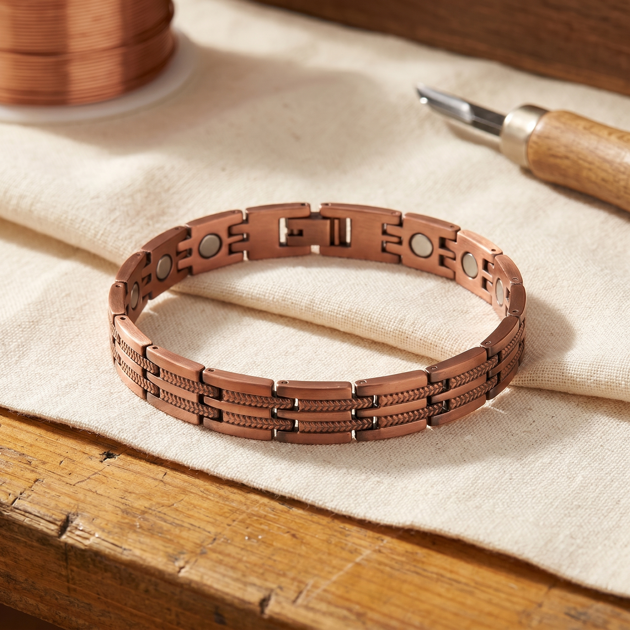 PIKE MEN'S COPPER BRACELET