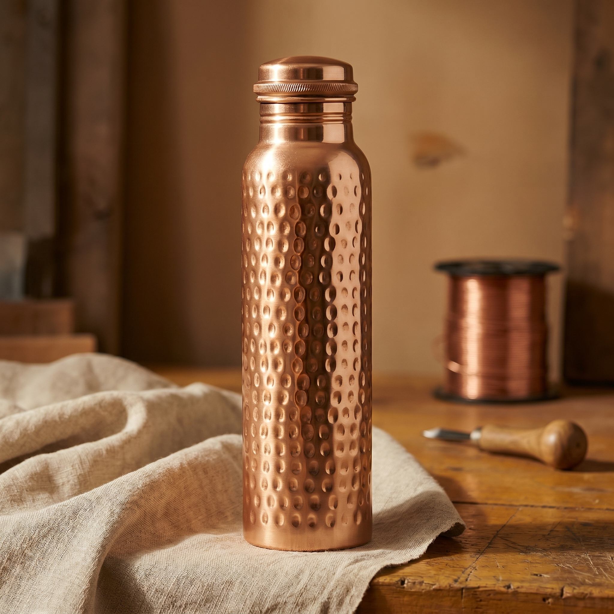 PURE COPPER WATER BOTTLE