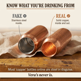 Pure Copper Water Bottle