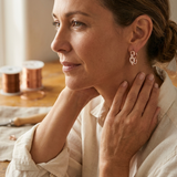 Tor Copper Earrings