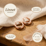 Linnet Copper Hoop Earrings