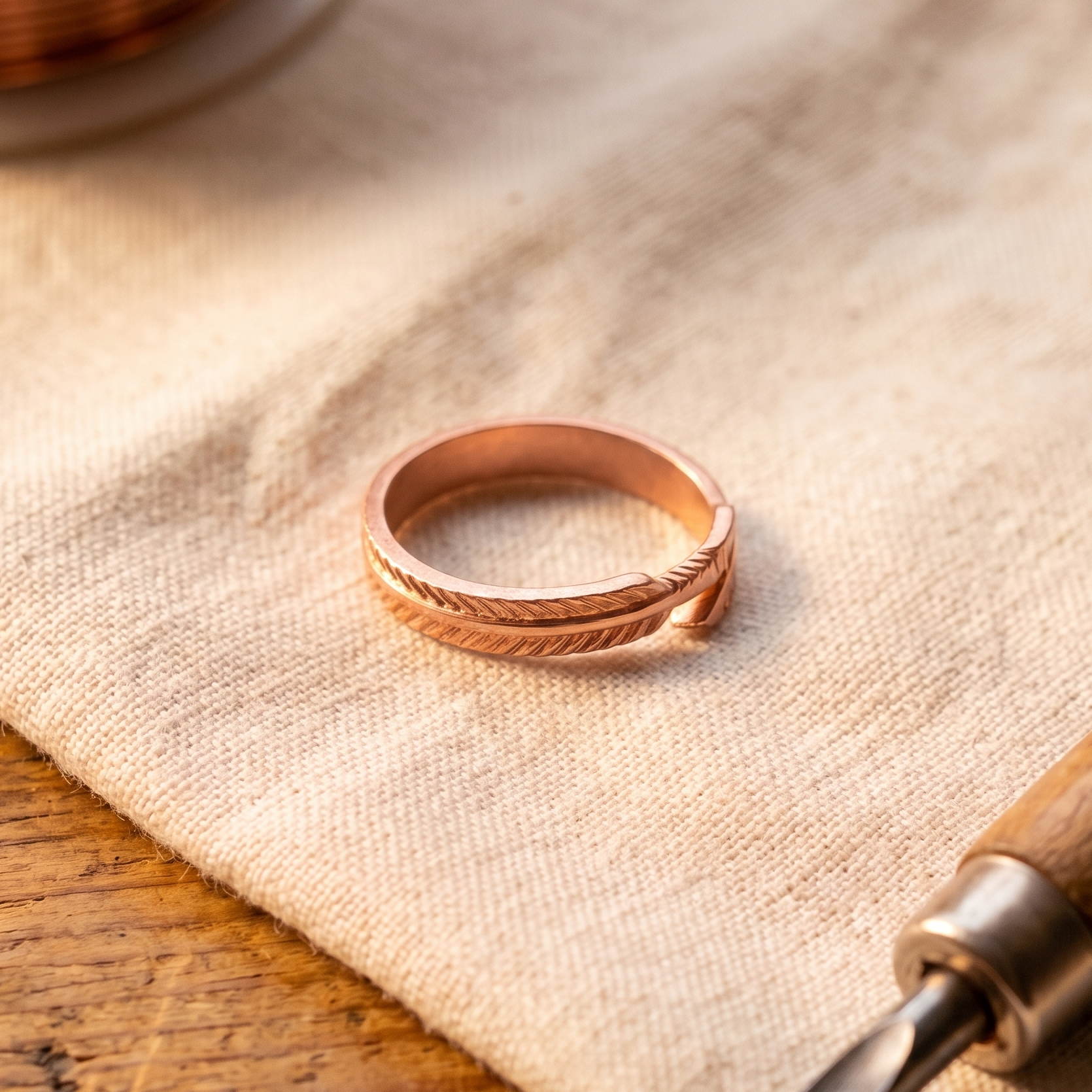 ROOT COPPER RING