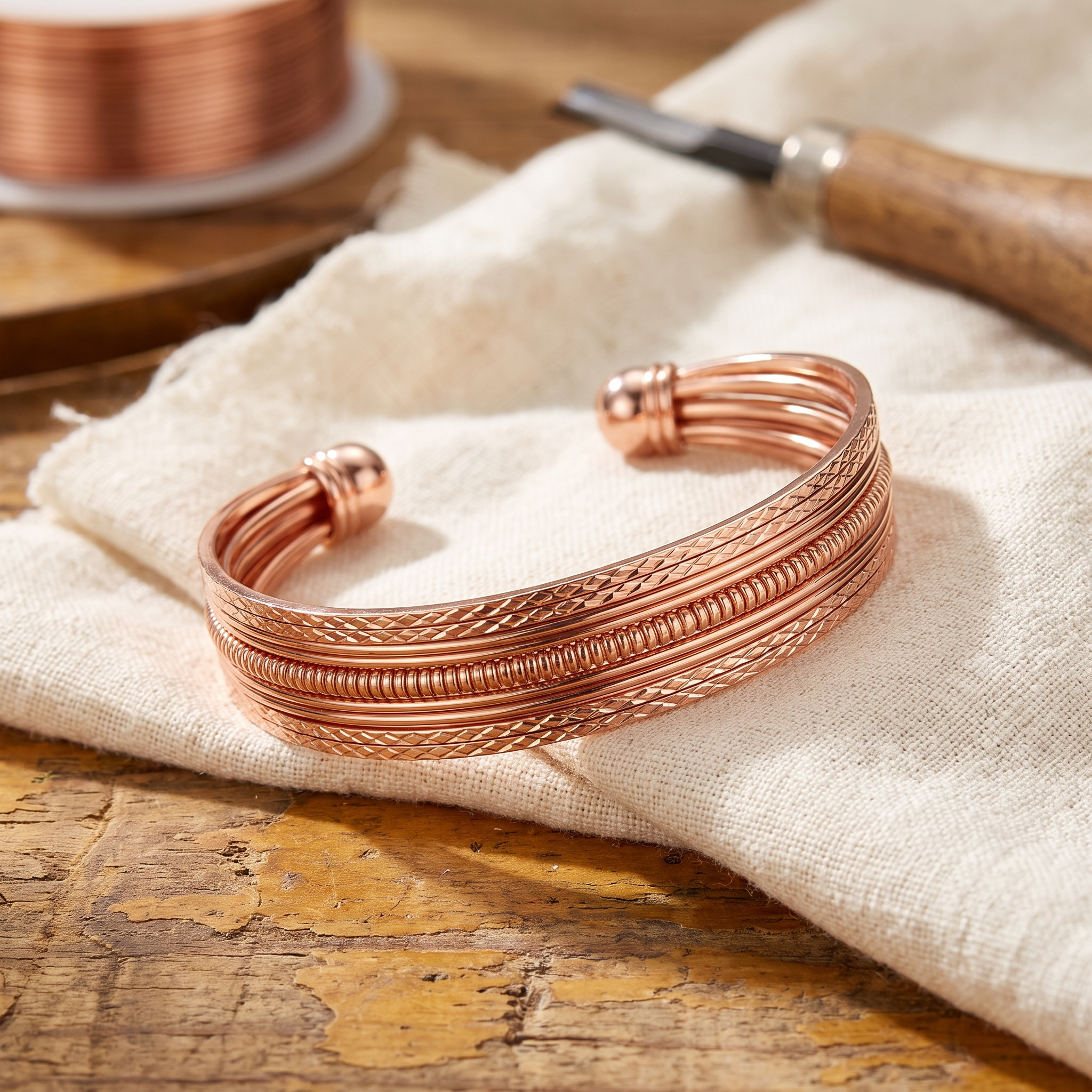 SPRING COPPER BRACELET