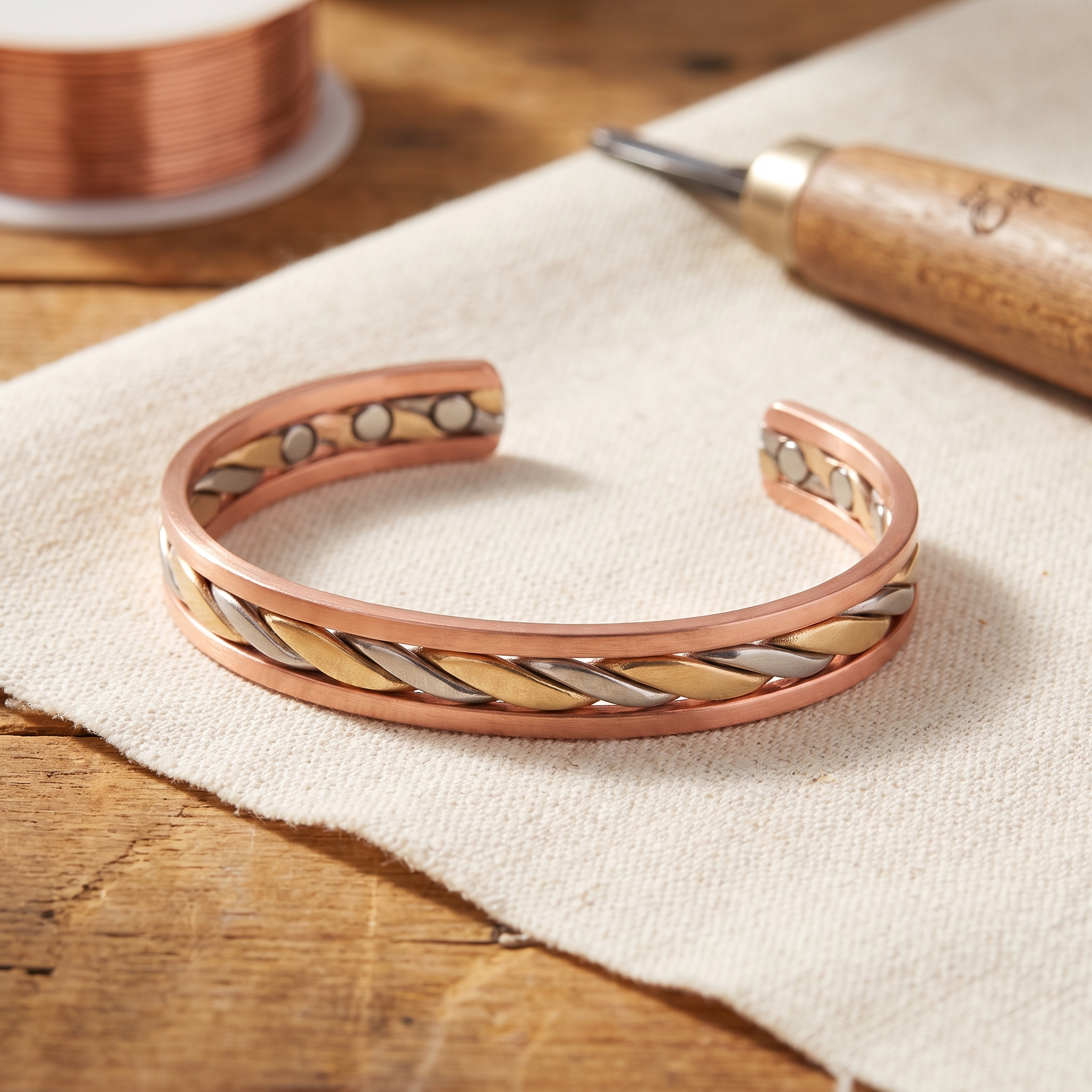 BUD COPPER BRACELET