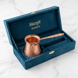 Hand Hammered Copper Coffee Maker